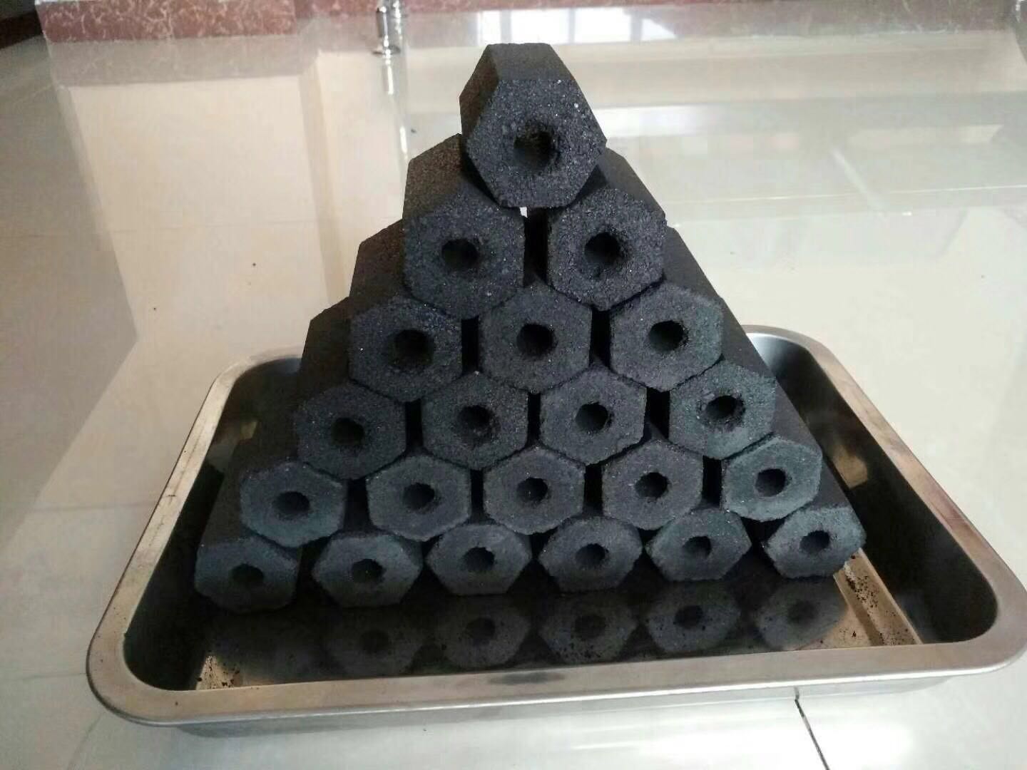 空心烧烤碳